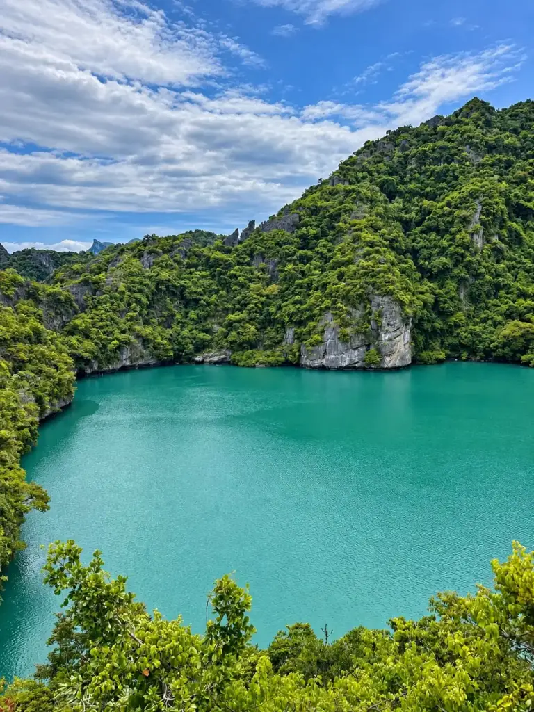 The Emerald Lake in Ang Thong Marine Park