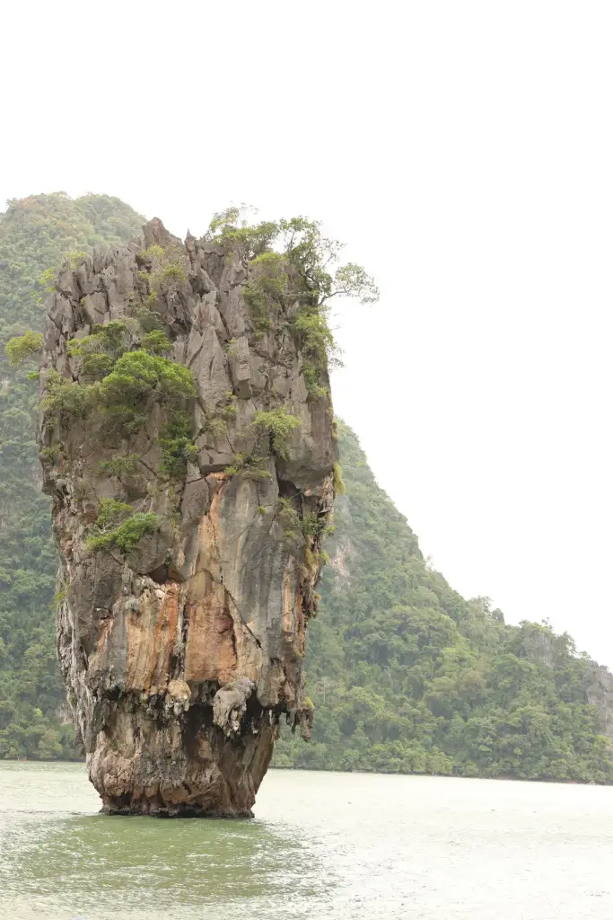 Ko Tapu rock at James Bond Island, Phang Nga Bay