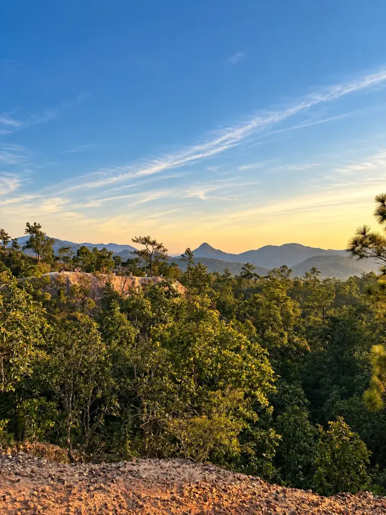 Pai Canyon before sunset