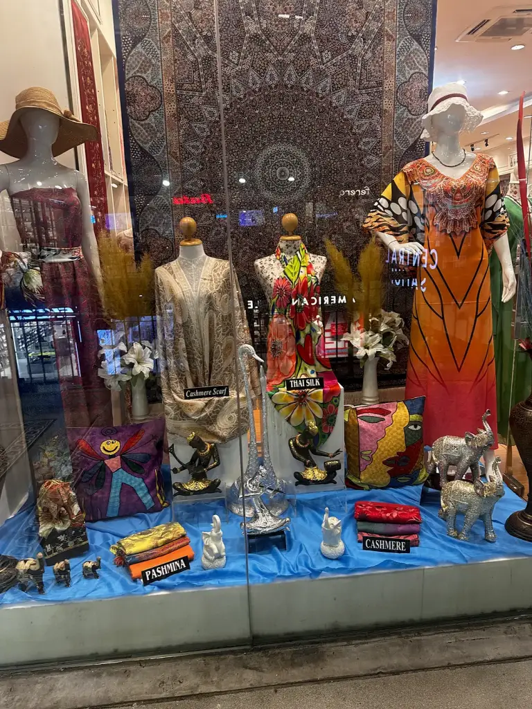 La vitrine de la boutique - Boutique Asia, Koh Samui