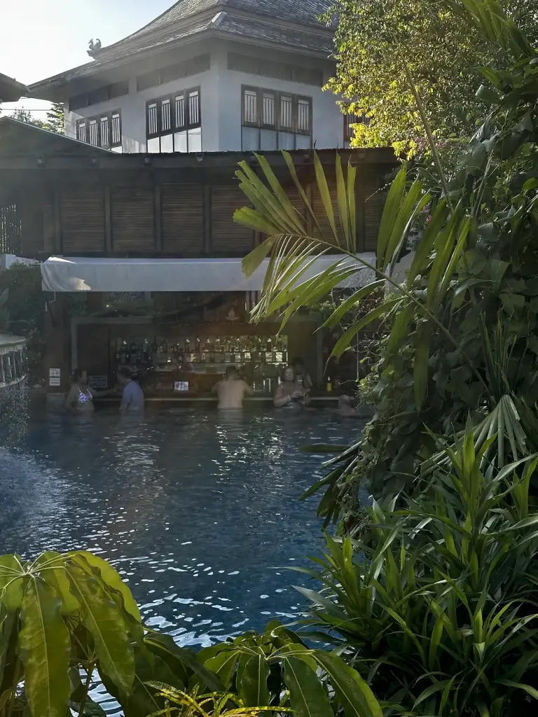 Der Pool im Grünen im Chaweng Garden Beach Resort