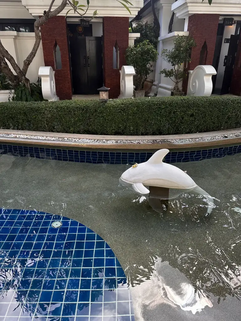 De dolfijnenfontein - Dara Samui Beach Resort, Koh Samui