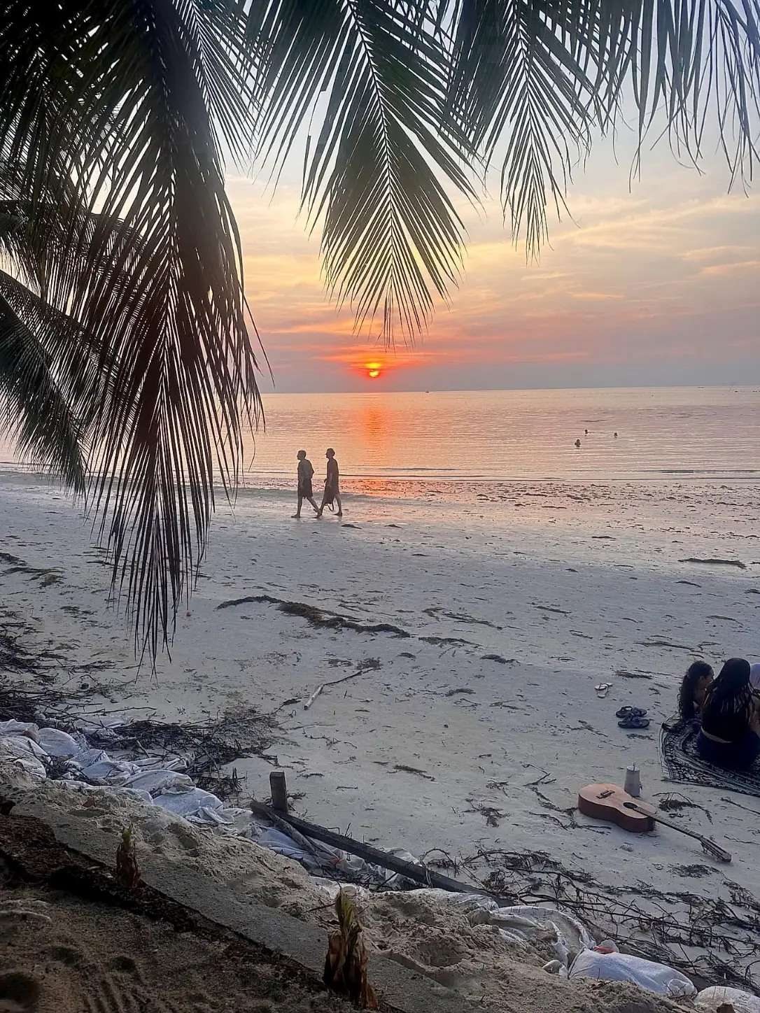 Sonnenuntergang am Strand, Koh Phangan
