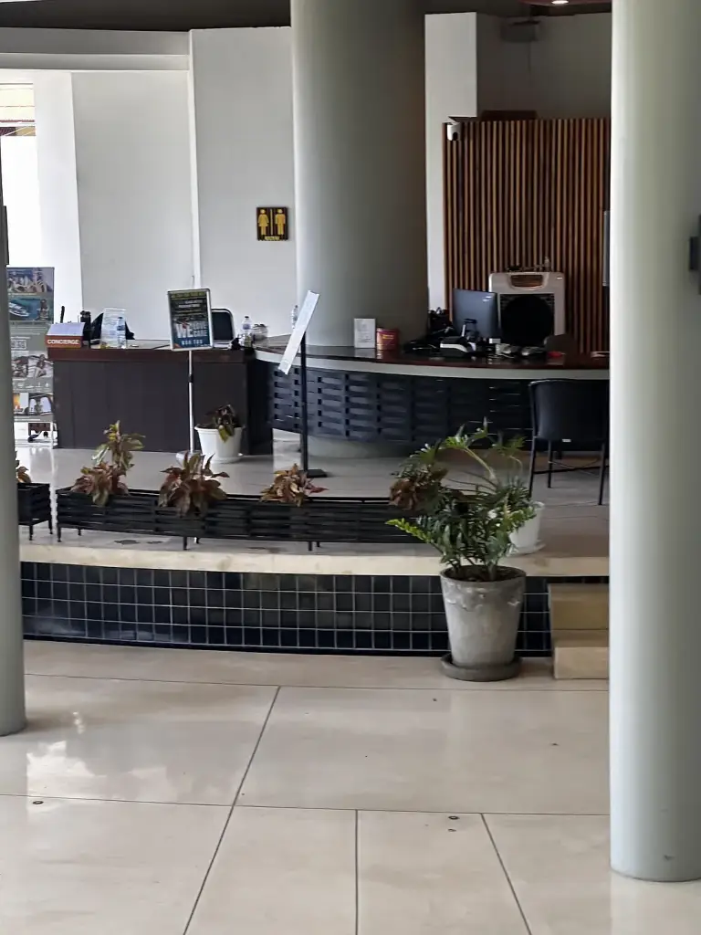 The lobby and reception at The Tarna Align Resort on Koh Tao